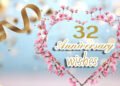 32 Anniversary Wishes