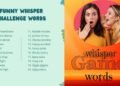 Whisper Game Words