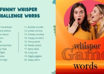 Whisper Game Words