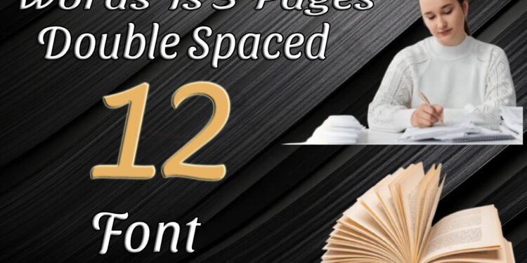 Words Is 3 Pages Double Spaced 12 Font