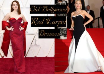 Old Hollywood Red Carpet Dresses