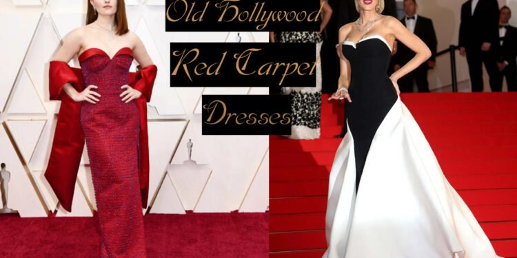 Old Hollywood Red Carpet Dresses