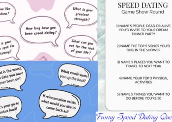 Funny Speed Dating Questions