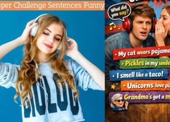 Whisper Challenge Sentences Funny